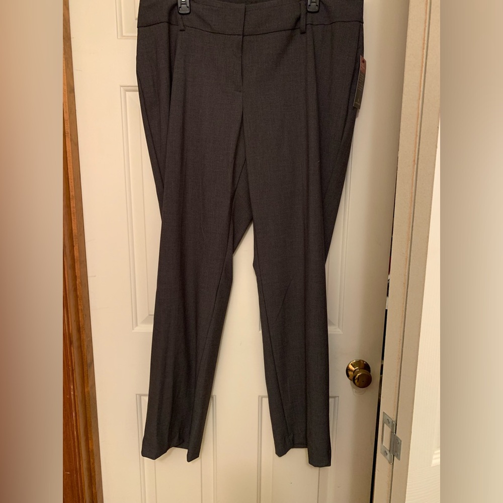 Worthington NWT size 16 dark grey dress pants